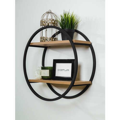 Полка навесная настенная лофт