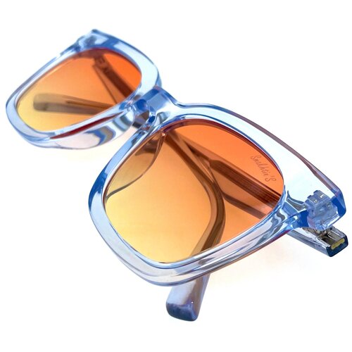 Солнцезащитные очки Smakhtin'S eyewear & accessories, бесцветный, оранжевый
