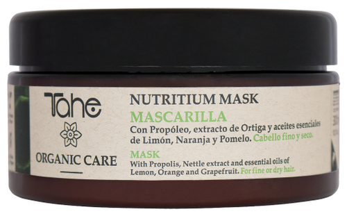 Tahe Organic Care Nutritium Питательная маска для тонких и сухих волос, 300 мл