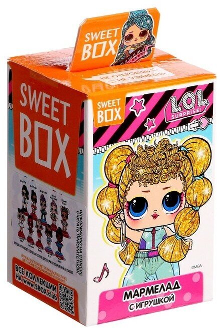 Игрушка Lol Sweet Box + Мармелад 10 г