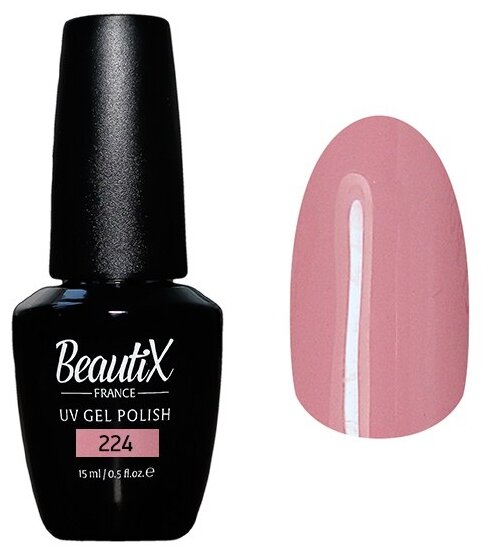 Beautix Гель-лак UV Gel Polish, 15 мл, 224