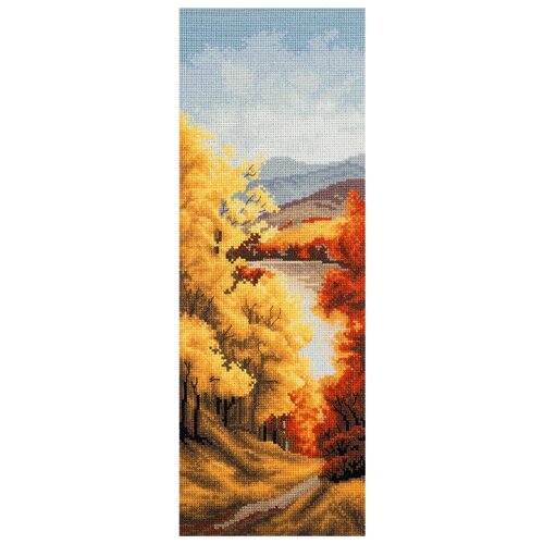 фото Набор для вышивания panna "оттенки осени", арт. пс-1911, 12х33,5 см