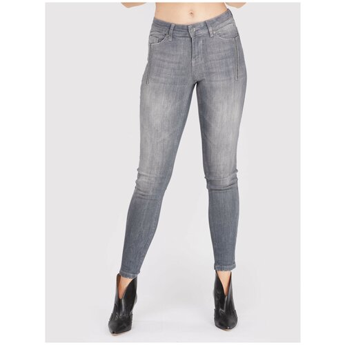 Джинсы зауженные Lisa Campione, размер 28 EU, серый джинсы зауженные lisa campione размер 28 eu серый