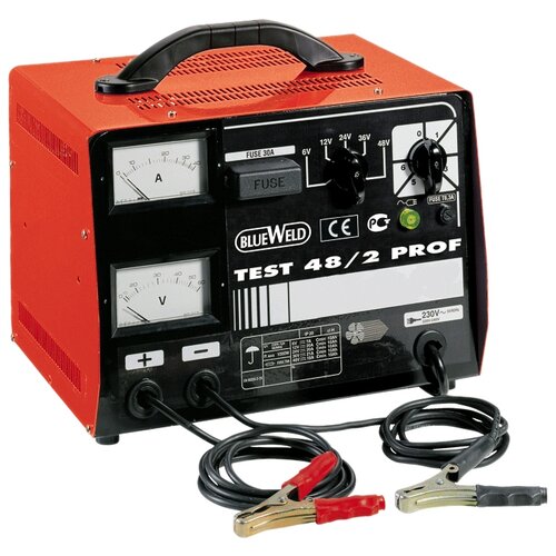 Зарядное устройство BLUEWELD TEST 482 PROF красный 5948600₽