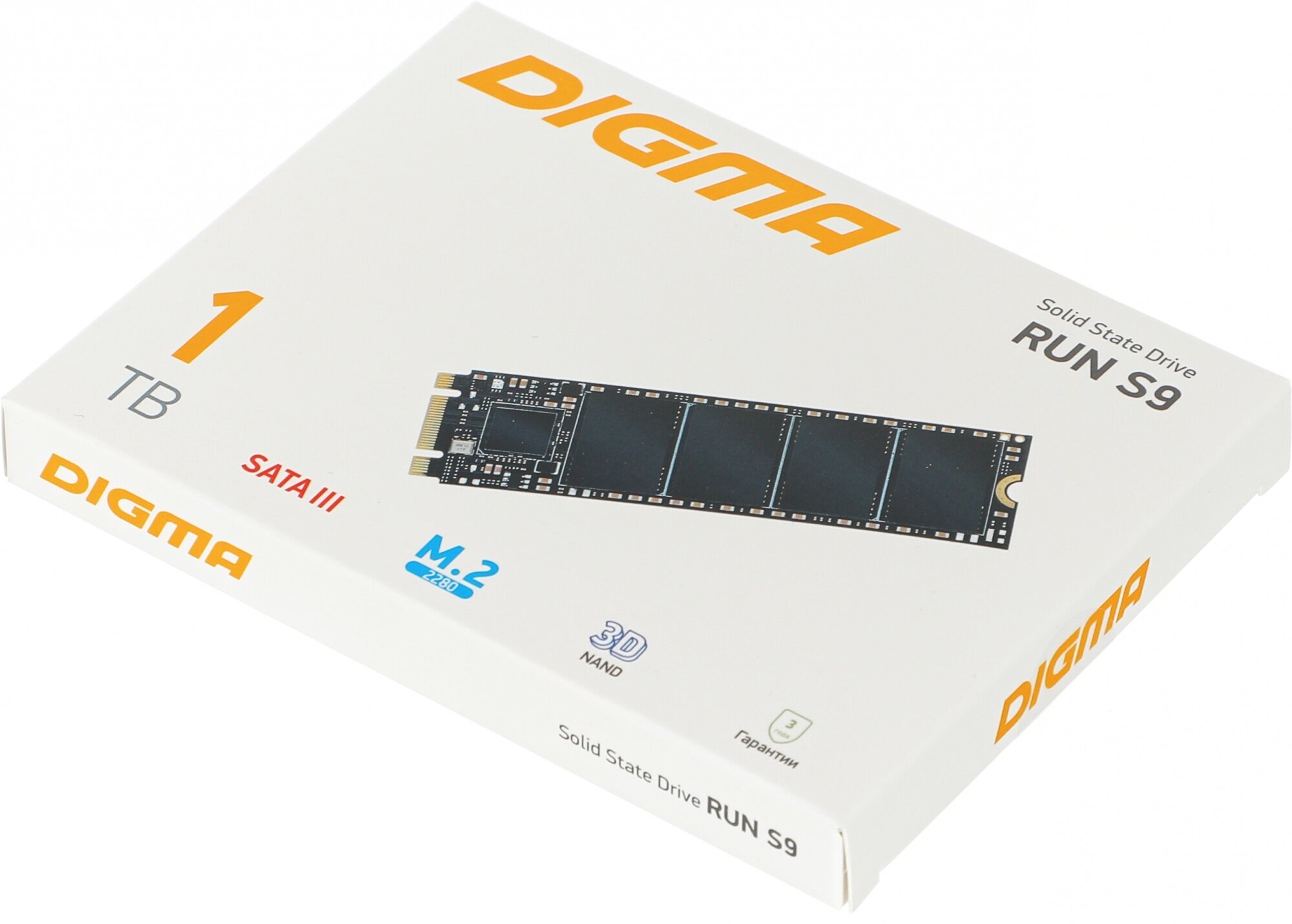 Твердотельный накопитель Digma Run S9 1Tb SATA III DGSR1001TS93T - фото №4