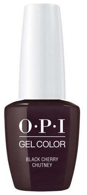 OPI Гель-лак Classics GelColor, 15 мл, Black Cherry Chutney