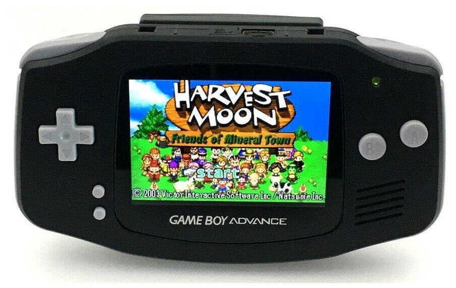 Портативная игровая приставка Game Boy Advance Black Черный OEM