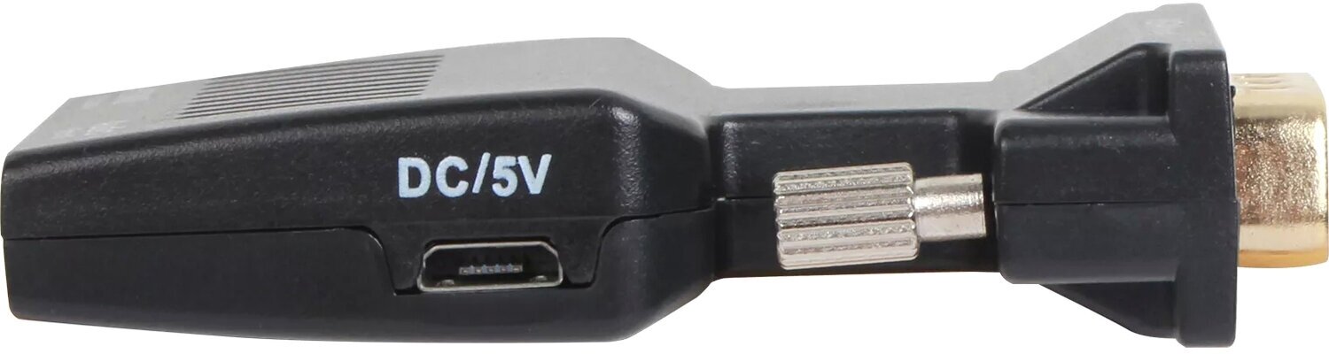 VCOM CA337A Переходник VGA(M)+audio+microUSB --> HDMI(F)1080*60Hz, VCOM <CA337A>[4895182225152] - фото №6