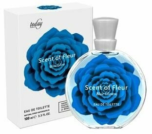 Туалетная вода женская 100 мл, Scent of Fleur Blue Glow Сент оф Флёр Блю Глоу