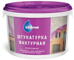 Декоративное покрытие Krafor Фактурная