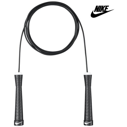 Скакалка спортивная для фитнеса Nike Fundamental Speed Rope adijrw03 скакалка speed rope plastic handle черная adidas