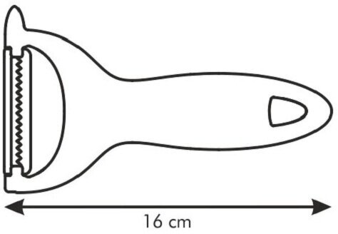 Tescoma Овощечистка для нарезки соломкой Presto expert, оранжевый - фотография № 5