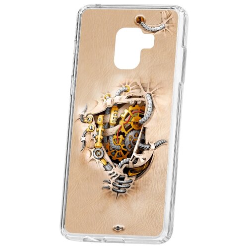 фото Чехол на samsung galaxy a8+ 2018 (a730) kruche print механизм