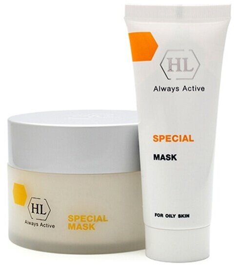 Holyland Laboratories Сокращающая маска для жирной, пористой и себорейной кожи Special Mask 70 мл (Holyland Laboratories, ) - фото №4