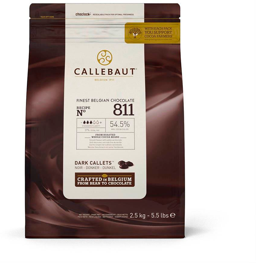 Шоколад Barry Callebaut темный