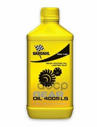 Масло Трансмиссионное Gear Oil 4005 Ls Sae 75W140 1L Bardahl арт. 426039