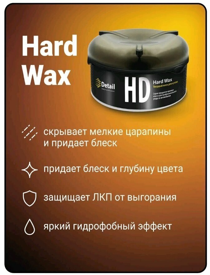 Твёрдый воск Hard Wax 200 гр