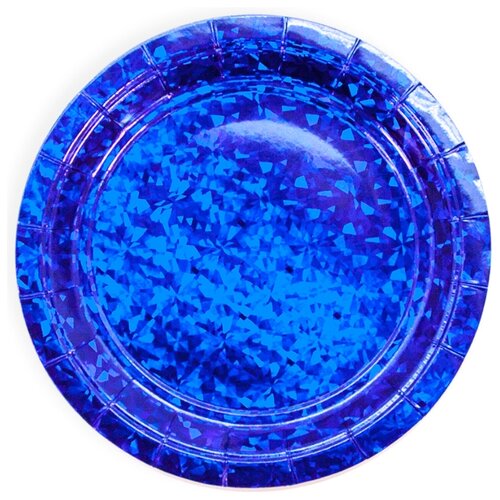 фото Ukid gift набор одноразовых тарелок "звездные грани", 7''/18 см - 6 шт волна веселья