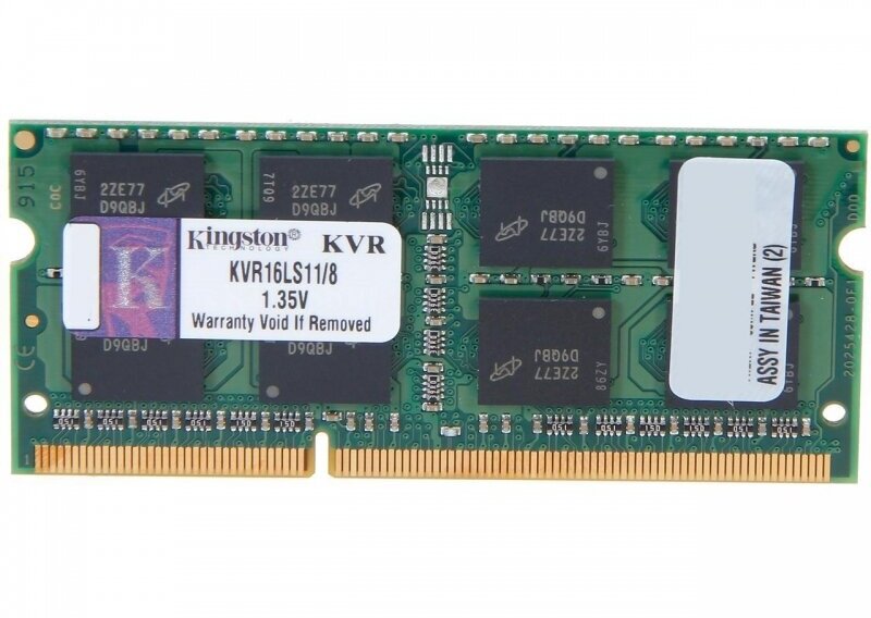 Оперативная память Kingston KVR16LS11/8 DDRIII 8Gb