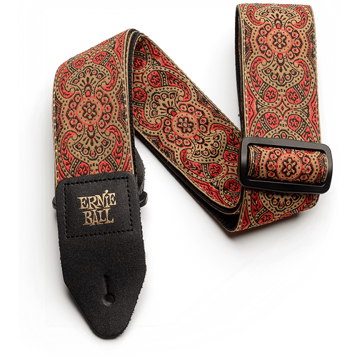 ERNIE BALL 4162 Jacquard Crimson Paisley Ремень для гитары