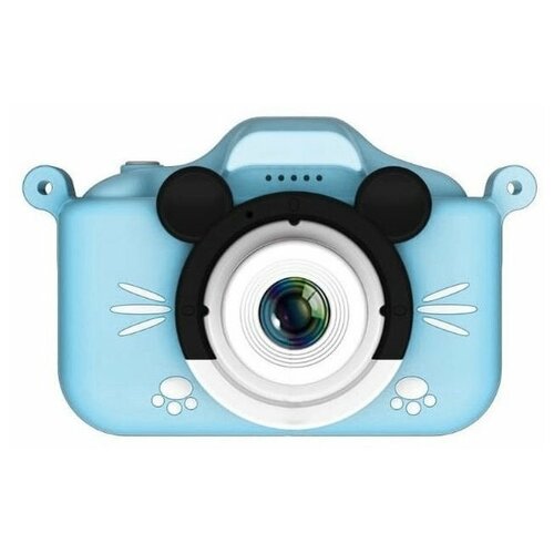 Детский фотоаппарат Childrens Fun Camera Мышка голубой 1080FHD 149000₽