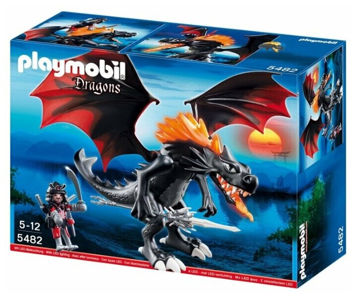 Конструктор Playmobil Dragons 5482 Гигантский боевой дракон
