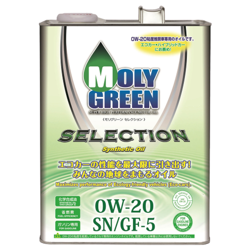 масло моторное MOLY GREEN SELECTION 0W20 SP/GF-6A 1л 0470085