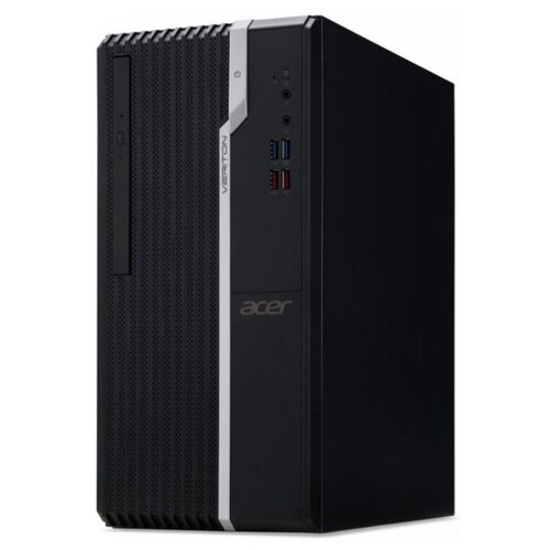 фото Настольный компьютер acer veriton s2660g (dt.vqxer.089) mini-tower/intel pentium gold g5420/4 гб/1 тб hdd/intel uhd graphics 610/windows 10 pro черный