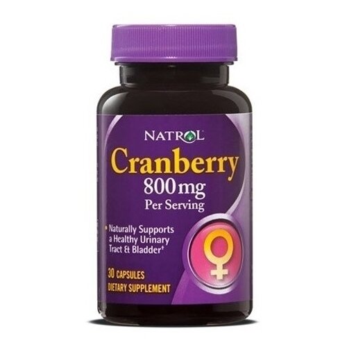 Natrol Cranberry 800 mg 30 капс.