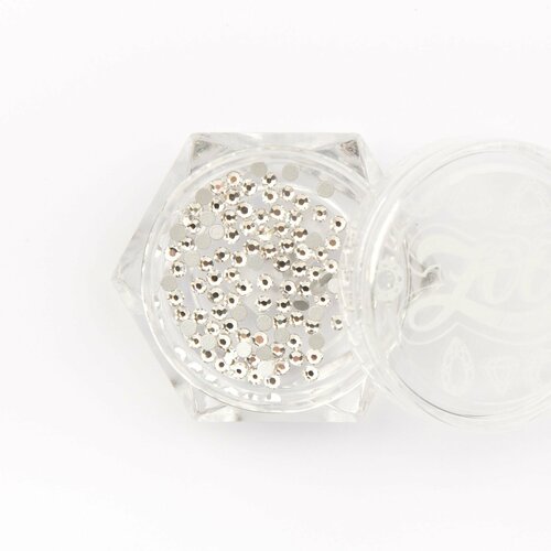 Zoo Nail Art 1083 Стразы стеклянные прозрачные SS8 (2,5 мм) 100 шт