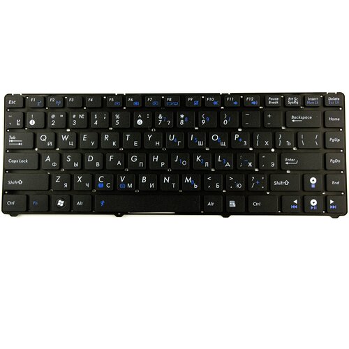 Клавиатура для Asus Eee PC 1201 1215 UL20 без рамки pn 9JN2K82A0R 9JN2K82B0R 9JN2K82C0R 1000₽
