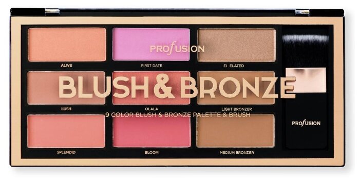 Profusion Палетка румян и бронзеров Blush & Bronze The Artistry Pal...