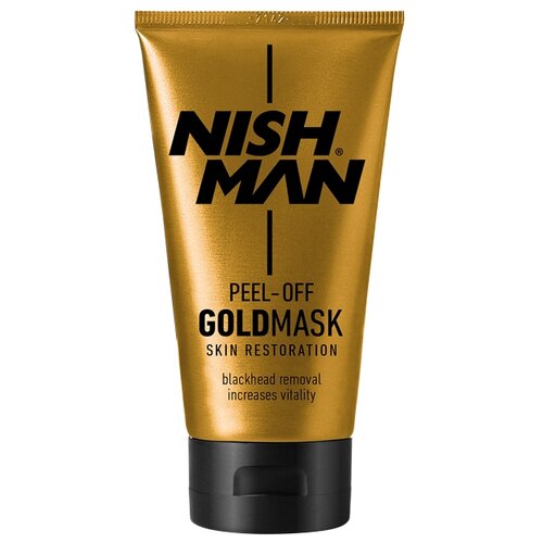 NISHMAN Очищающая маска-пленка Gold Mask 200 г 200 мл 1287₽