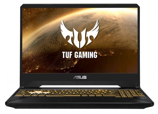 15.6" Ноутбук ASUS TUF Gaming FX505DD-BQ121T 1920x1080, AMD Ryzen 5 3550H 2.1 ГГц, RAM 8 ГБ, DDR4, SSD 512 ГБ, NVIDIA GeForce GTX 1050, Windows 10 Home, 90NR02C2-M02980, черный