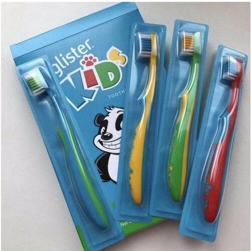 Amway Glister Kids Зубные щетки для детей 4 штуки