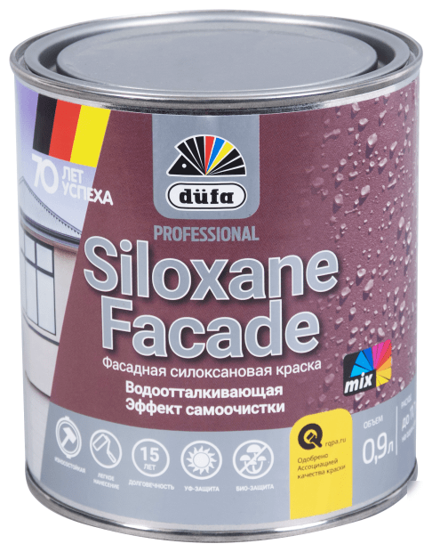 Краска силоксановая Dufa Professional Siloxane Facade