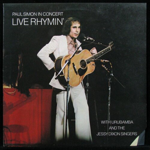 Виниловая пластинка CBS Paul Simon / Urubamba / Jessy Dixon Singers – Paul Simon In Concert Live Rhymin'