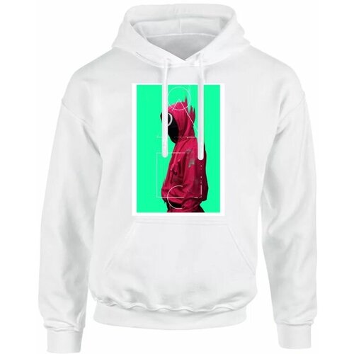 фото Толстовка squid game, игра в кальмара №6, 44, s, рост 158-164 goodbrelok