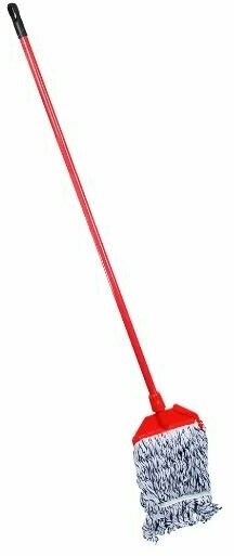 фото VETTA Швабра-лентяйка, насадка хлопок 260гр, метал. черенок 110см, пластик (444-087)