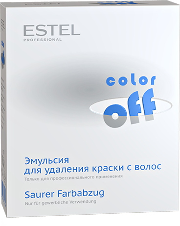 Эмульсия для удаления стойких красок с волос COLOR OFF