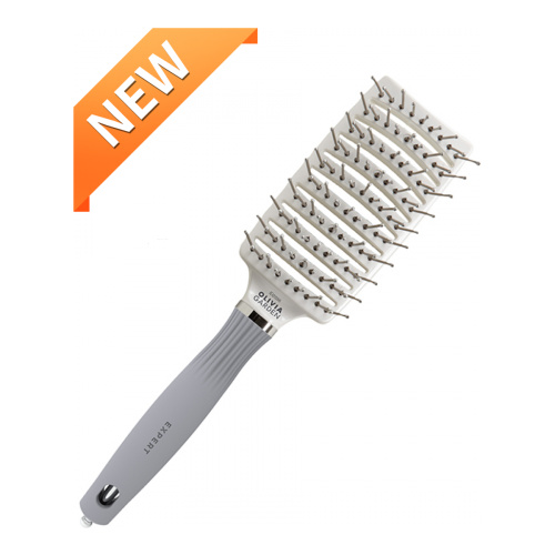 Щетка EXPERT CARE VENT Nylon Bristles White&Grey M 