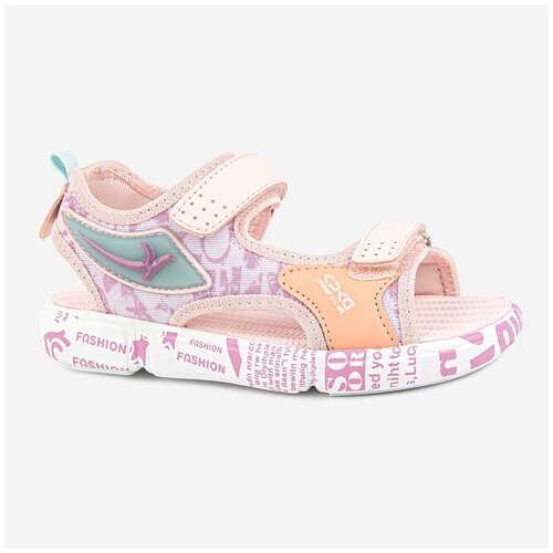 Пляжная обувь для девочек Kapika 82219-2 розовый, размер 32