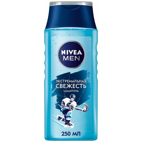 Nivea Men Экстремальная свежесть Шампунь, с ментолом для мужчин, 250 мл