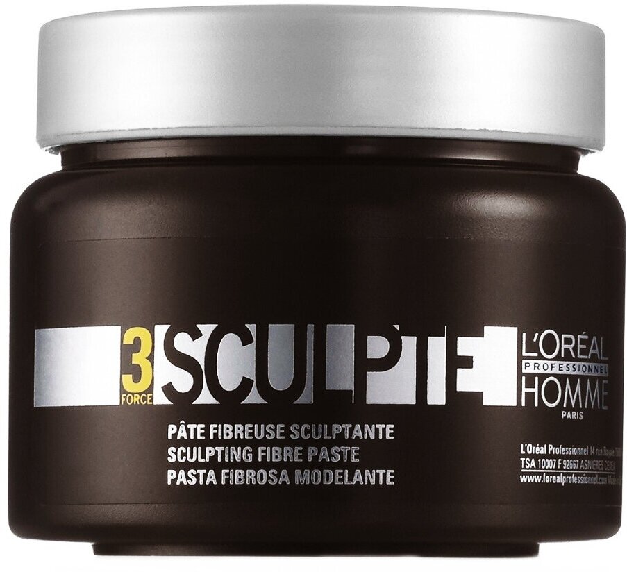 Loreal Professionnel Homme Sculpte - Лореаль Ом Скульпт Моделирующая паста, 150 мл -