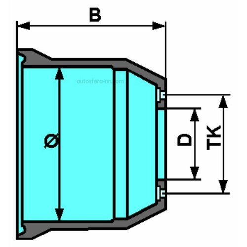 BPW 0310977440 Барабан тормозной 23713₽