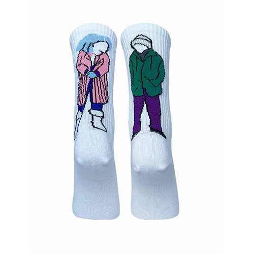 фото Носки big bang socks, размер 35-39, белый