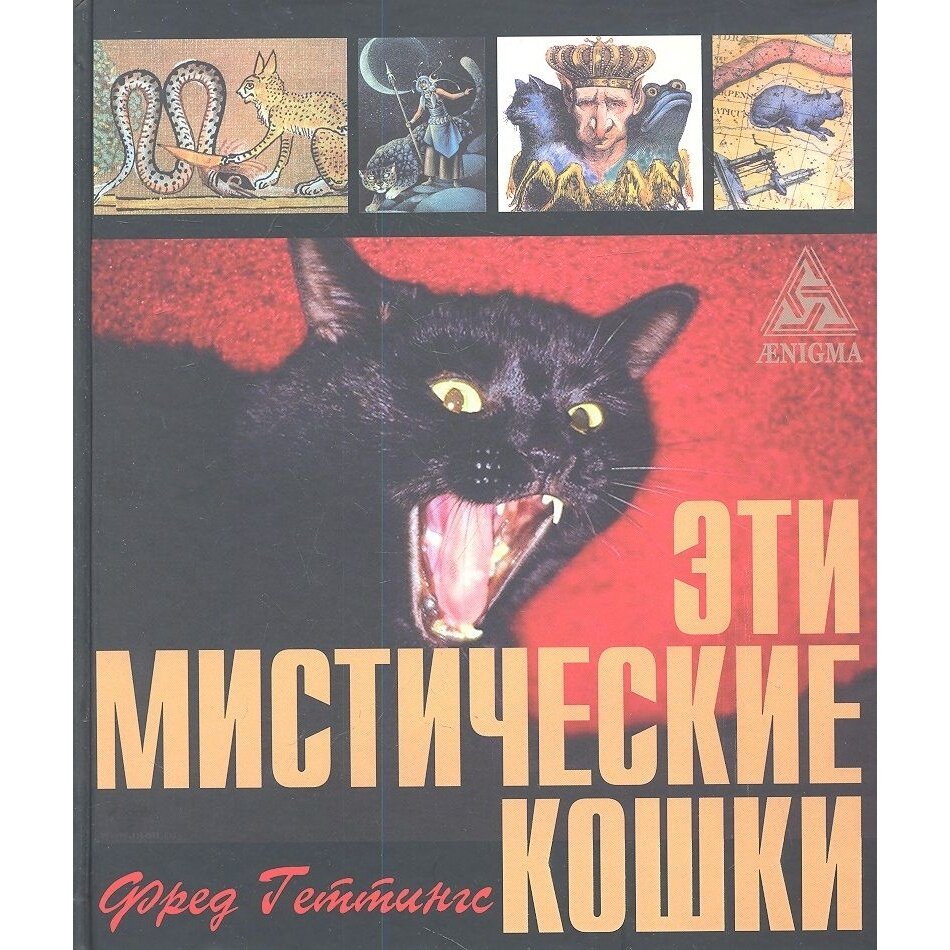 Книга Энигма Эти мистические кошки. 2013 год, Геттингс Ф.