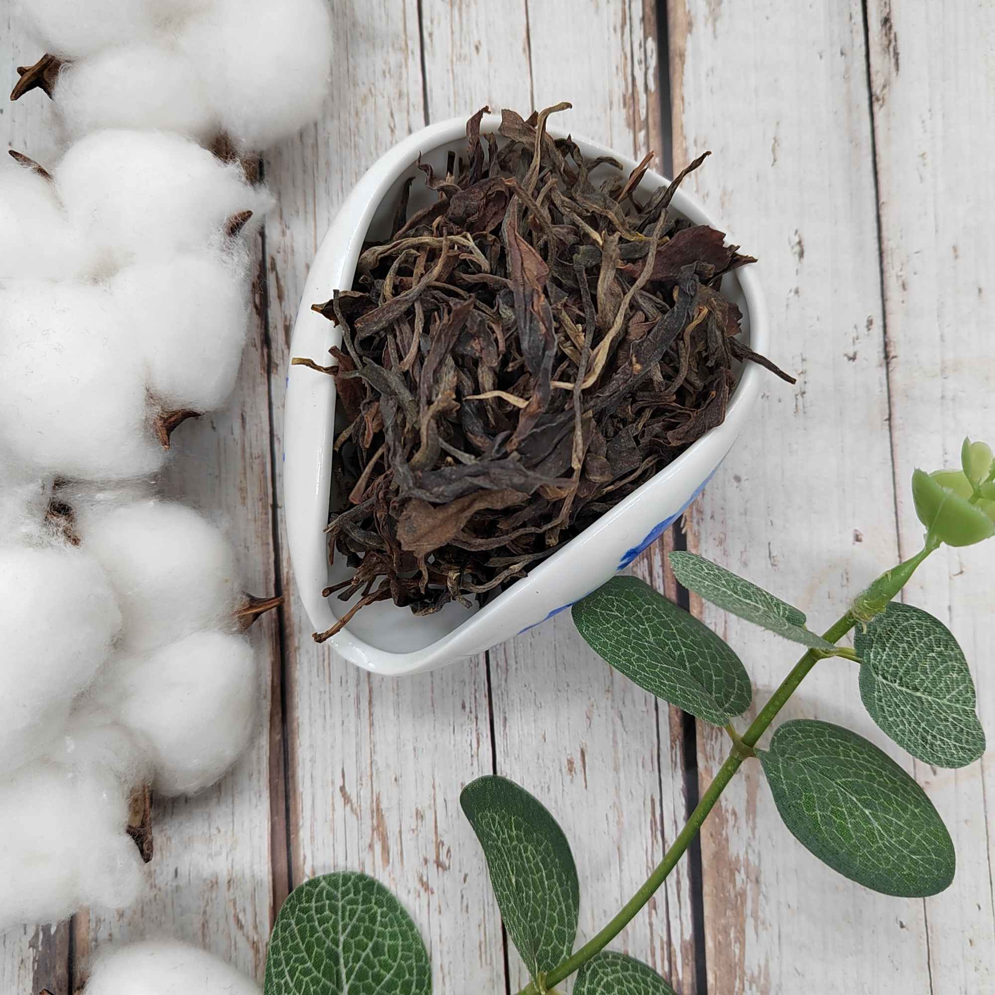 ЧайЦи / Китайский чай Габа Шэн Пуэр 50 гр листовой рассыпной натуральный - фотография № 4