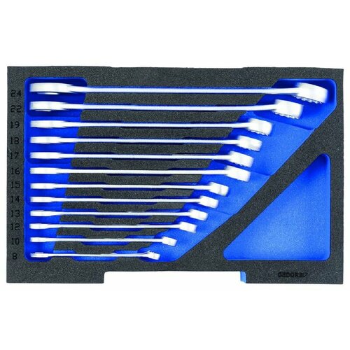 Набор комбинированных ключей Gedore 2835908, в 1/2 L-BOXX 136 Module, 12 шт, 312 х 200 х 60 мм