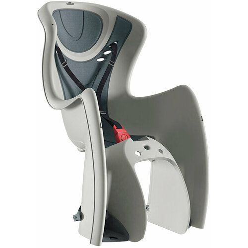 Велокресло OK BABY Baby Shield серый, крепление на подседельную трубу